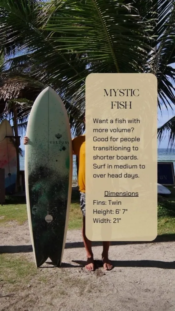 Vultun shortboard surfboard rental Siargao — thruster for Cloud 9 barrels