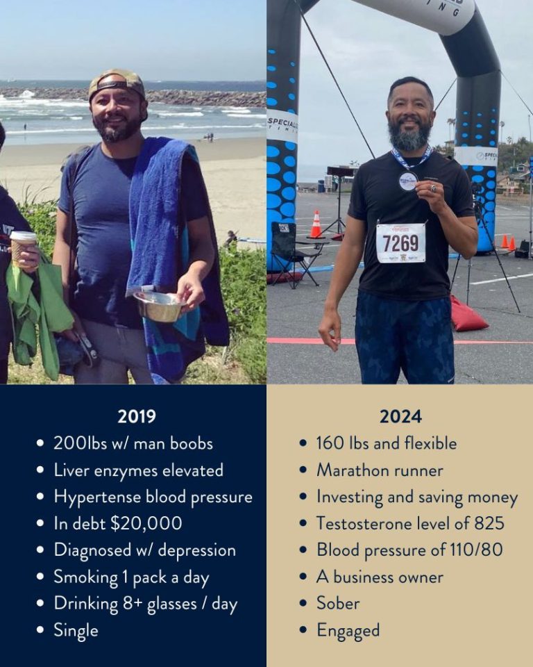 jay sueno before and after alcohol
